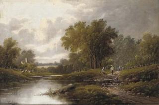 Etty Horton - A riverside rest