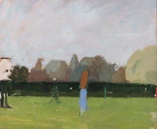 Euan Uglow - Figures In A Park