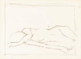 Euan Uglow - Reclining Nude