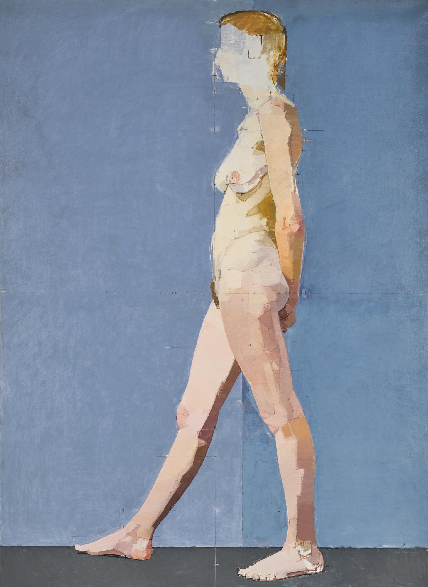 Euan Uglow - Striding Figure
