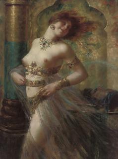 Eugen Ansen Hoffmann - Dancing odalisque