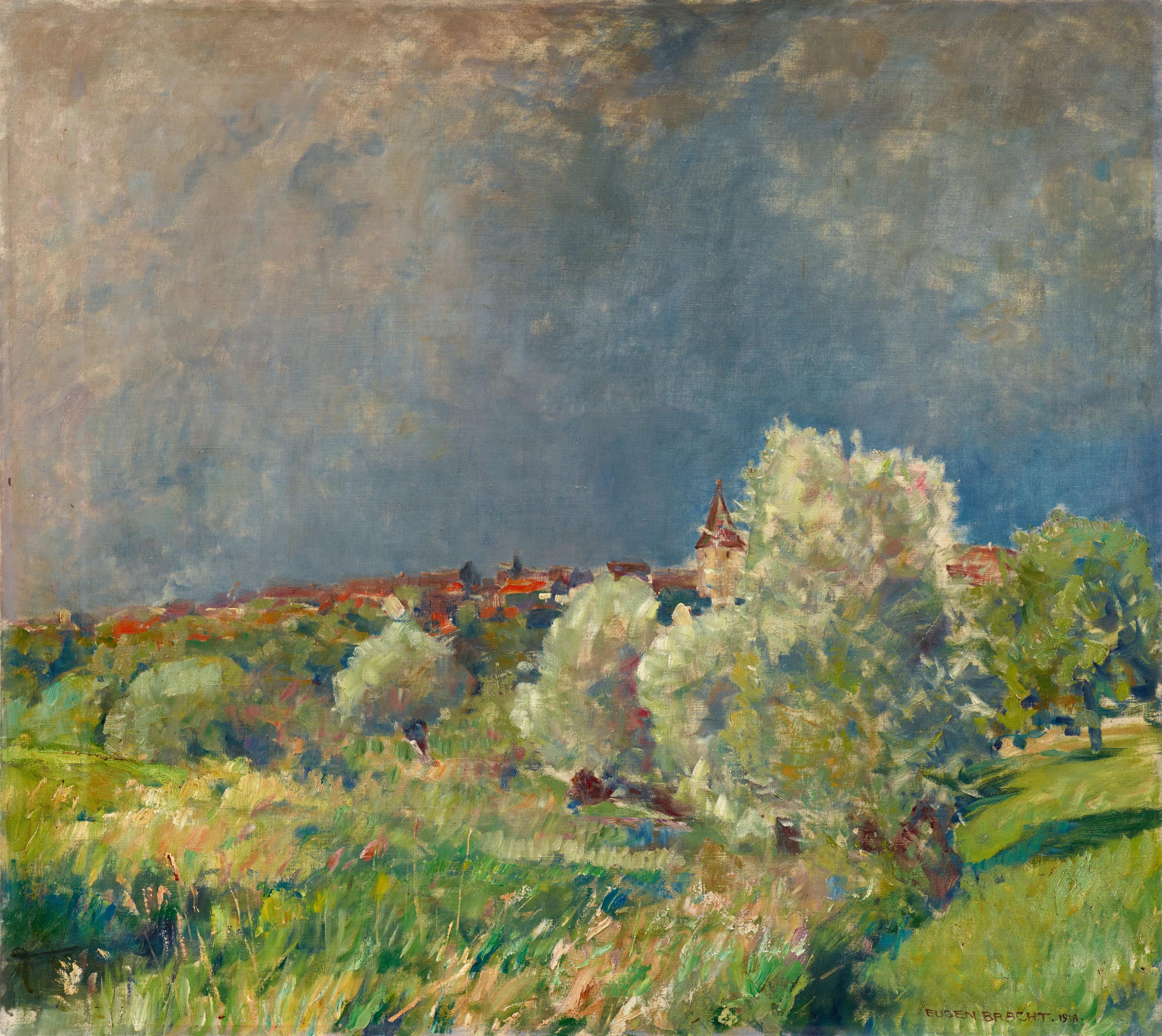 Eugen Bracht - Nach dem Regenschauer