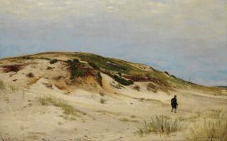 Eugen F. P. Bracht - Dünenstrand auf Rügen