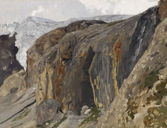 Eugen Felix Prosper Bracht - Franzenshöhe bei Trafoi