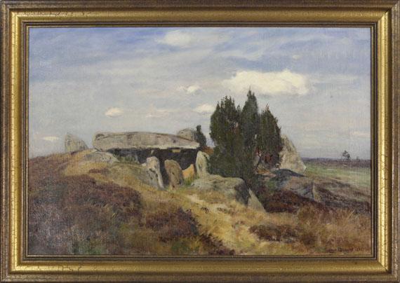 Eugen Felix Prosper Bracht - Hünengrab in der Heide