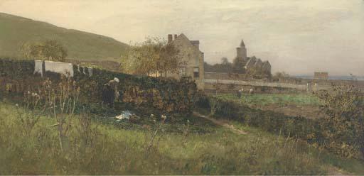 Eugen Jettel - A Normandy landscape