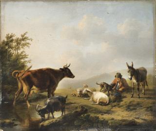 Eugen-Joseph Verboeckhoven - Le Repos Du Berger