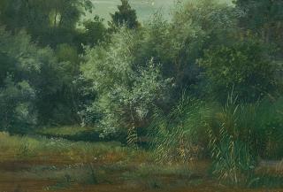 Eugen Napoleon Neureuther - Sumpflandschaft.