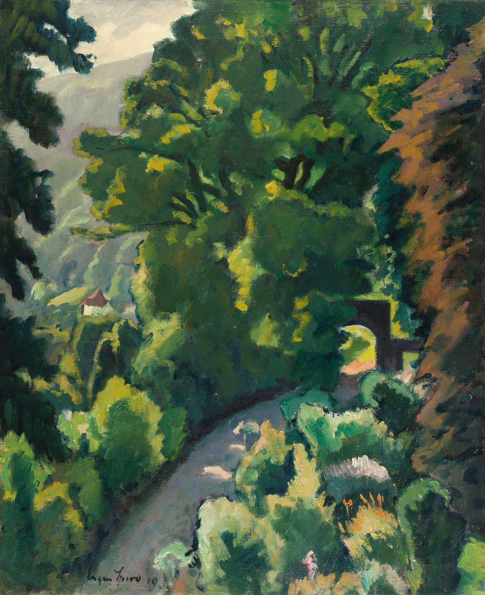 Eugen Spiro - Französische Landschaft