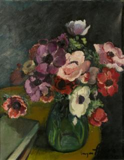 Eugen Spiro - Still life with flowers