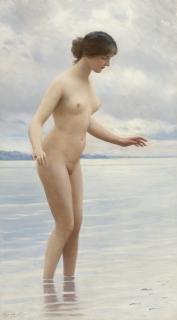 Eugen Von Blaas - Austrianin The Water