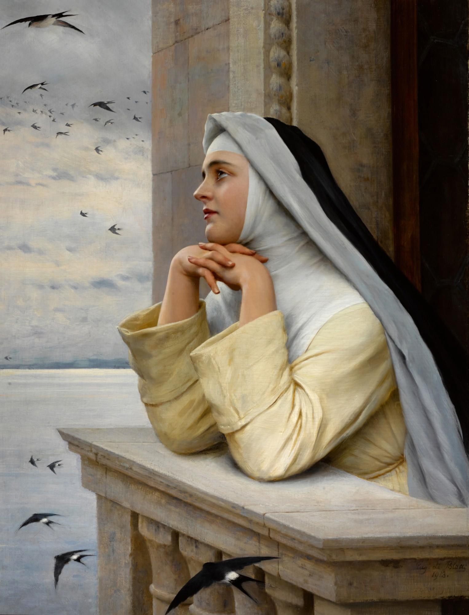 Eugen Von Blaas - God\'S Creatures