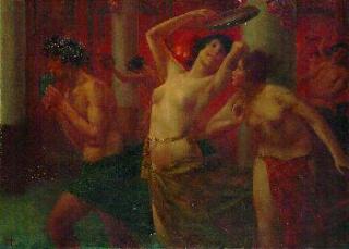 Eugène Ansen-Hofmann - Bacchanten