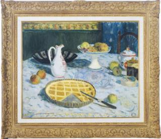 Eugène Antoine Durenne - Still Life Of A Breakfast Table