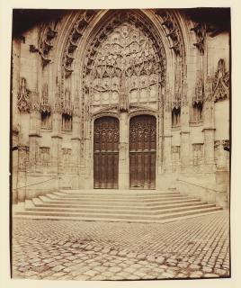 Eugène Atget - Beauvais - Porte, Cathédrale, 1904