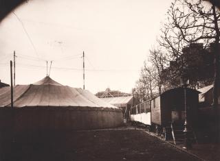 Eugène Atget - Circus Tent