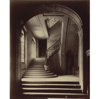 Eugène Atget - \'Escalier--Hotel Du Marquis De Lagrange--4Er 6 Rue De Braque\'