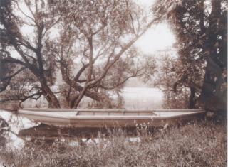 Eugène Atget - Etang de Corot, Ville-d\'Avray, 1900-1910; Coin de la rue Valette et Panthéon, 5e arrondissement, matinée de mars, 1925