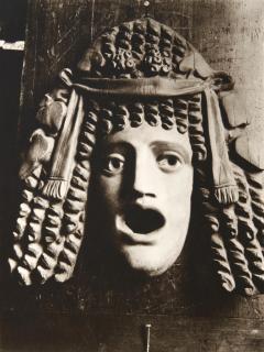 Eugène Atget - Masque Antique