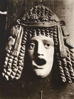 Eugène Atget - Masque Antique