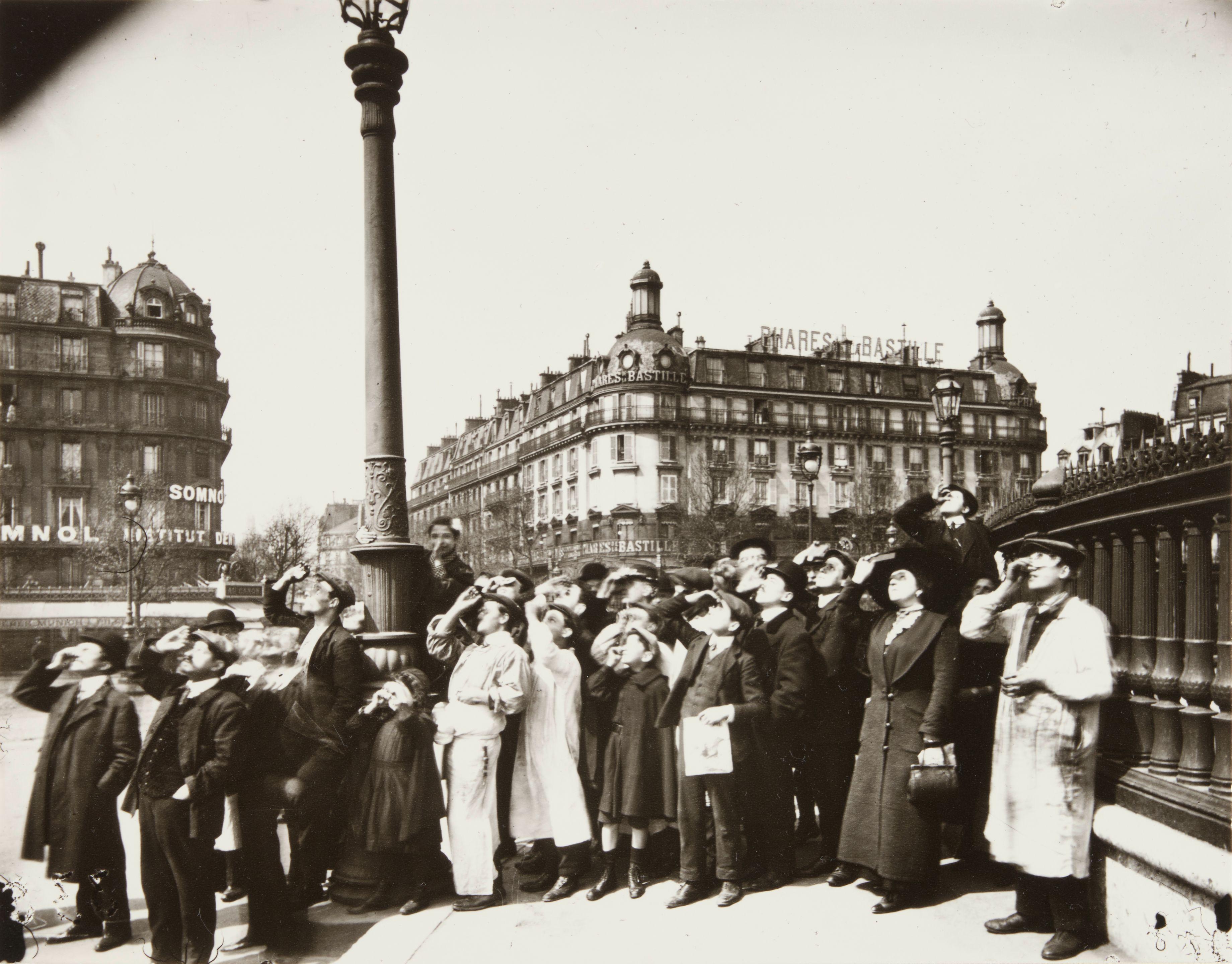 Eugène Atget - Pendant l\'éclipse
