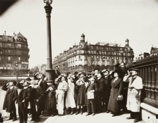 Eugène Atget - Pendant l\'éclipse