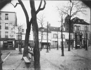 Eugene Atget - \'Place du Tertre\', 1922