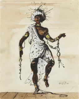 Eugene Berman - Costume Design for Le Bourgeois gentilhomme