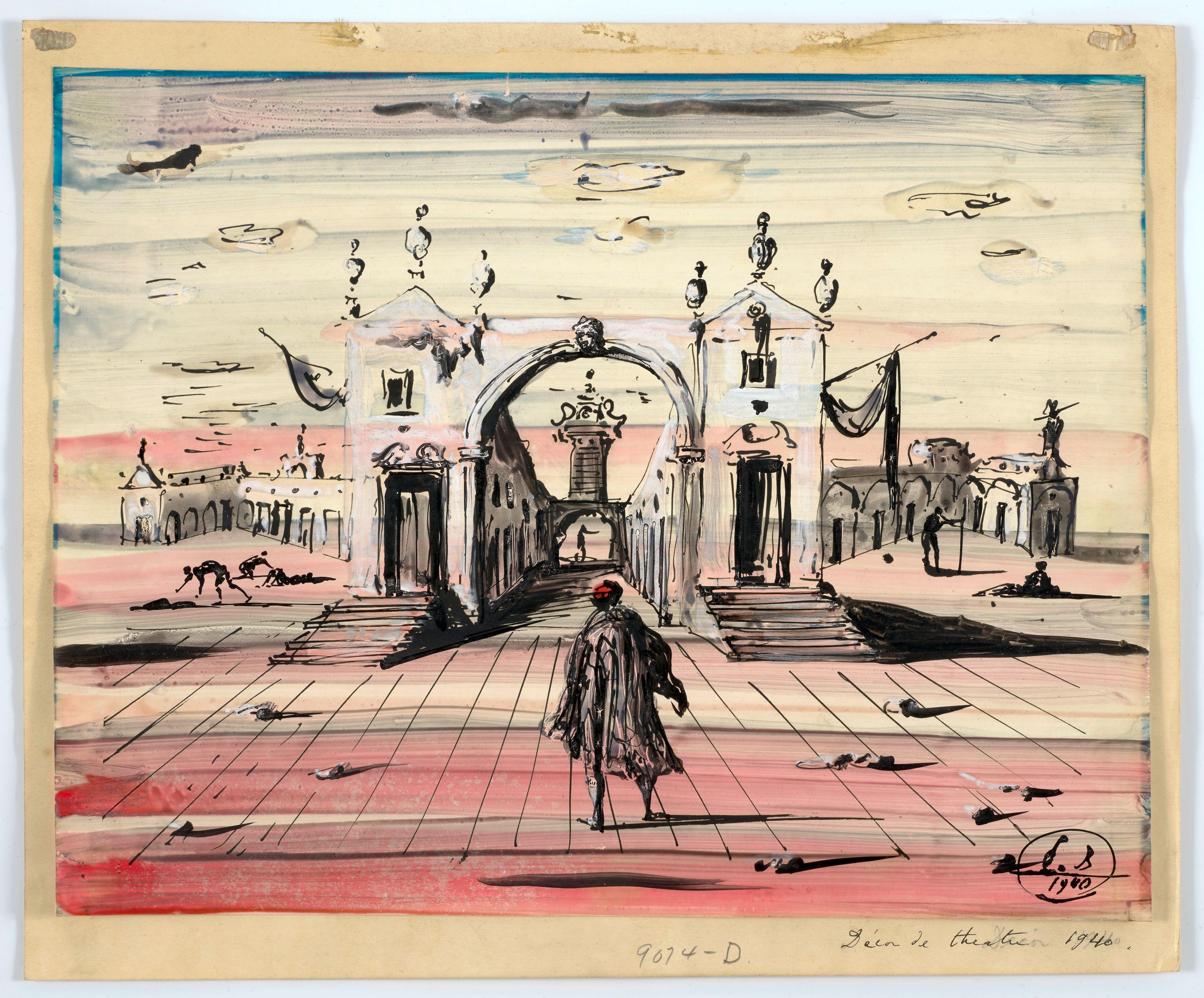 Eugene Berman - Dècor de théâtre