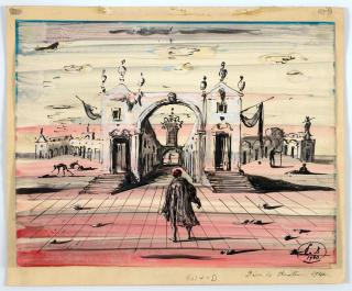 Eugene Berman - Dècor de théâtre