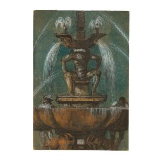 Eugene Berman - Fountain