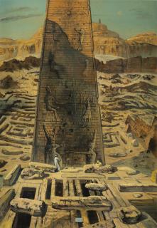 Eugene Berman - Il grande pilone
