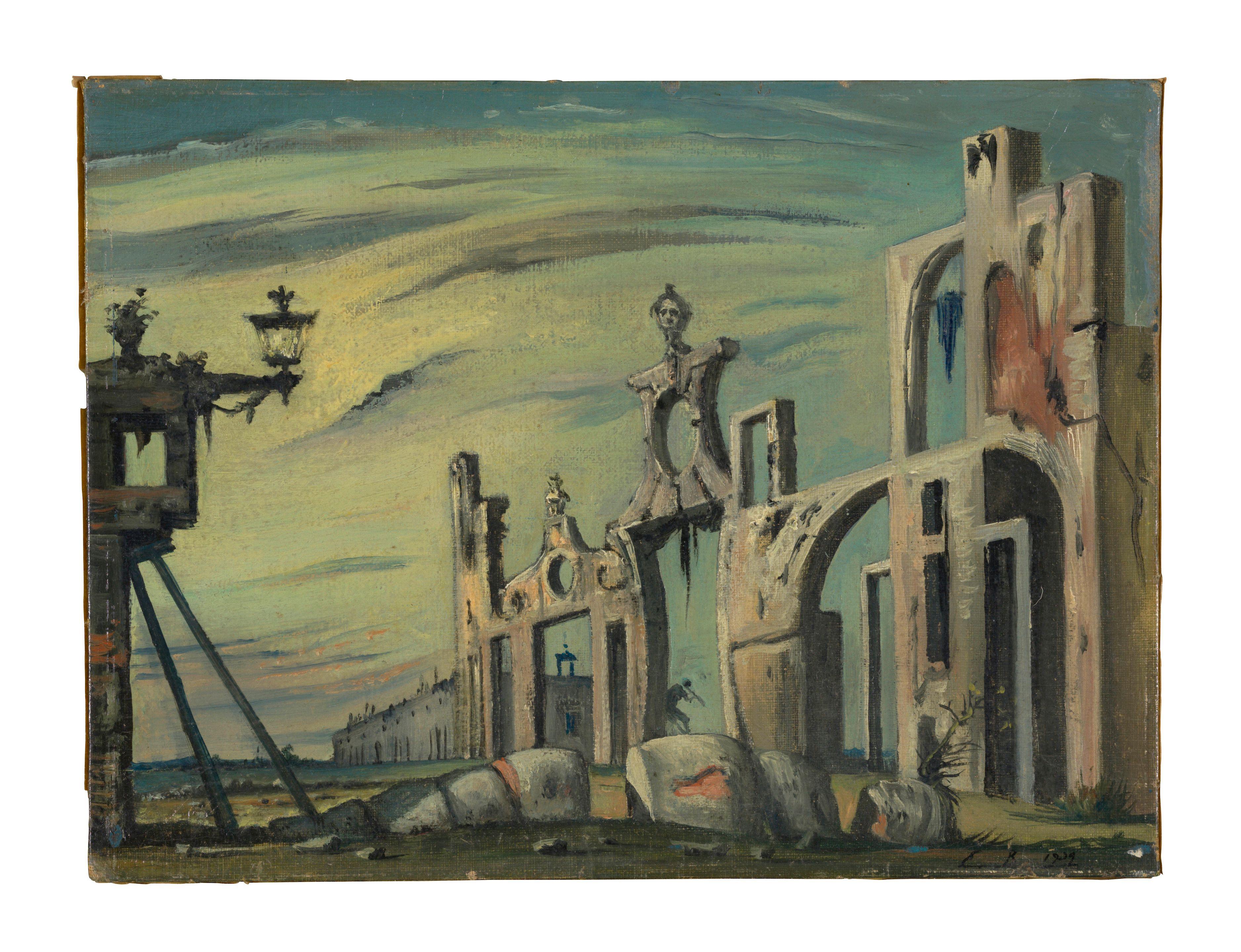 Eugene Berman - La ville morte