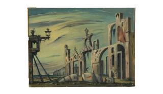 Eugene Berman - La ville morte