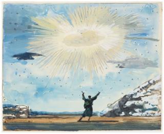 Eugene Berman - Laguna Veneta; Desolate Trees; and a companion work