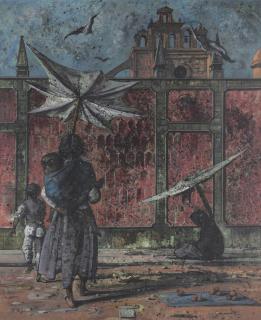 Eugene Berman - Los Muros Rojos