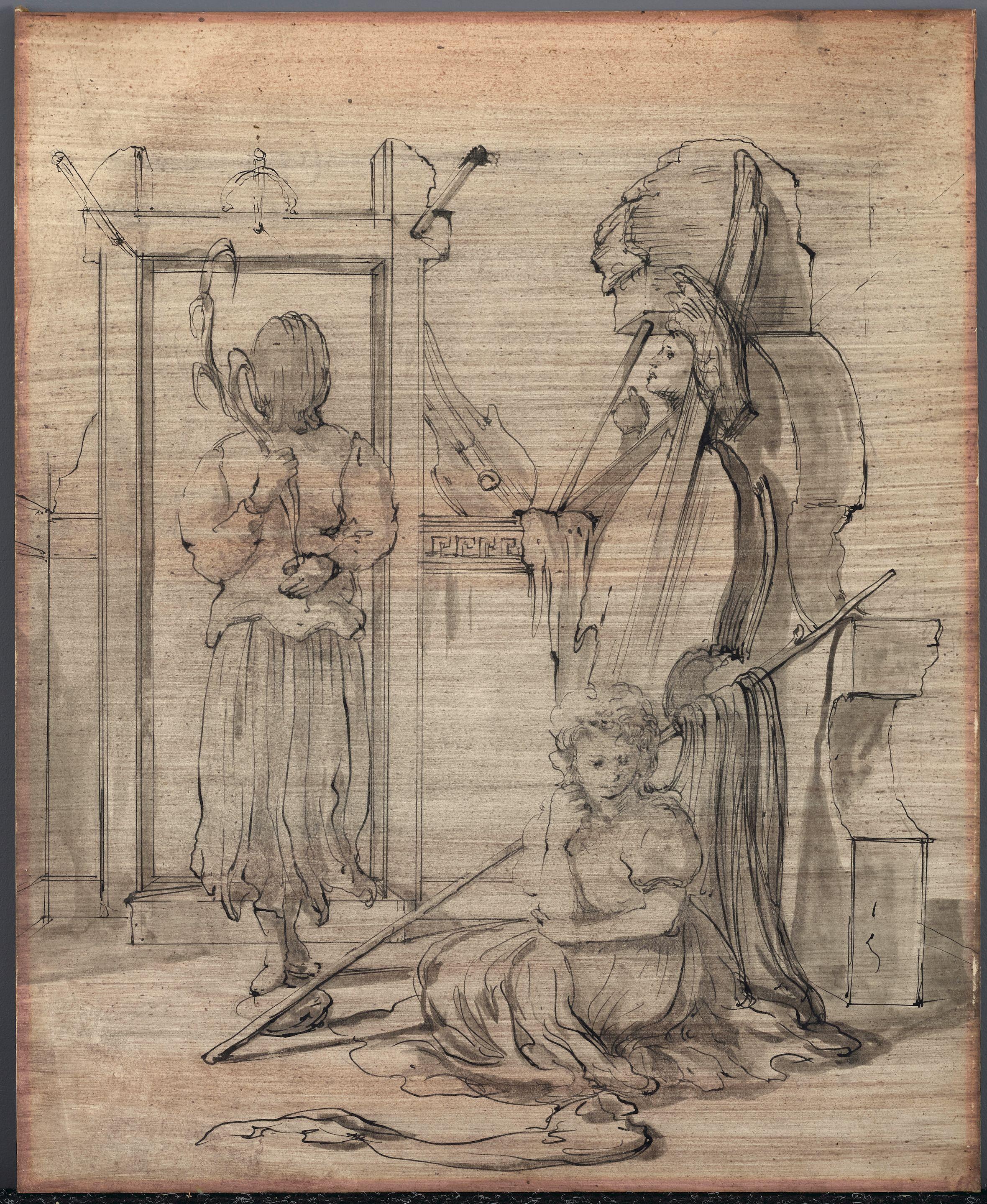 Eugene Berman - The Masked Annunciation