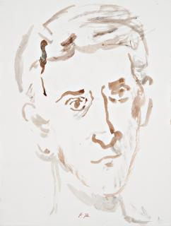 Eugene Berman - Volto maschile