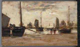 Eugène Boudin - Berck. Marée Basse