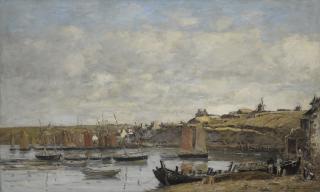 Eugène Boudin - Camaret, Le Port