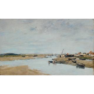 Eugène Boudin - Étaples. La Canche