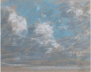 Eugène Boudin - Etude de ciel
