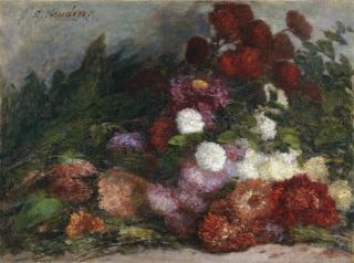 Eugène Boudin - Jeté De Fleurseugène Boudin ; Flower Bunch ; Signed Upper Left ; Oil On Canvas
