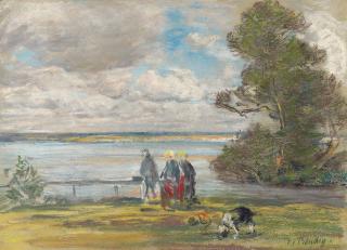 Eugène Boudin - La Côte De Grâce