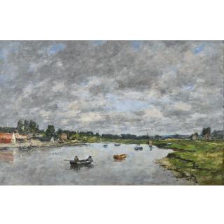 Eugène Boudin - La Touques À Trouville