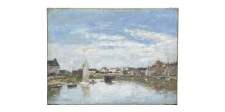 Eugène Boudin - Trouville, la Port
