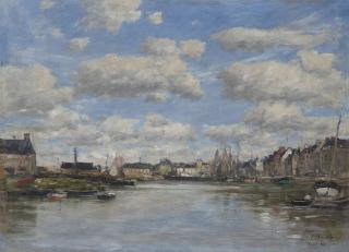 Eugene Boudin - Trouville, Le Port