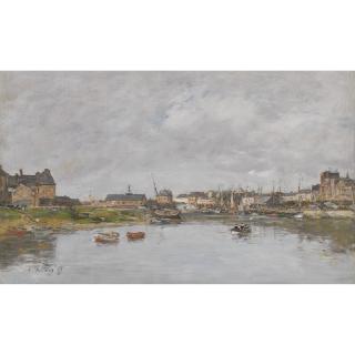 Eugène Boudin - Trouville, Le Port