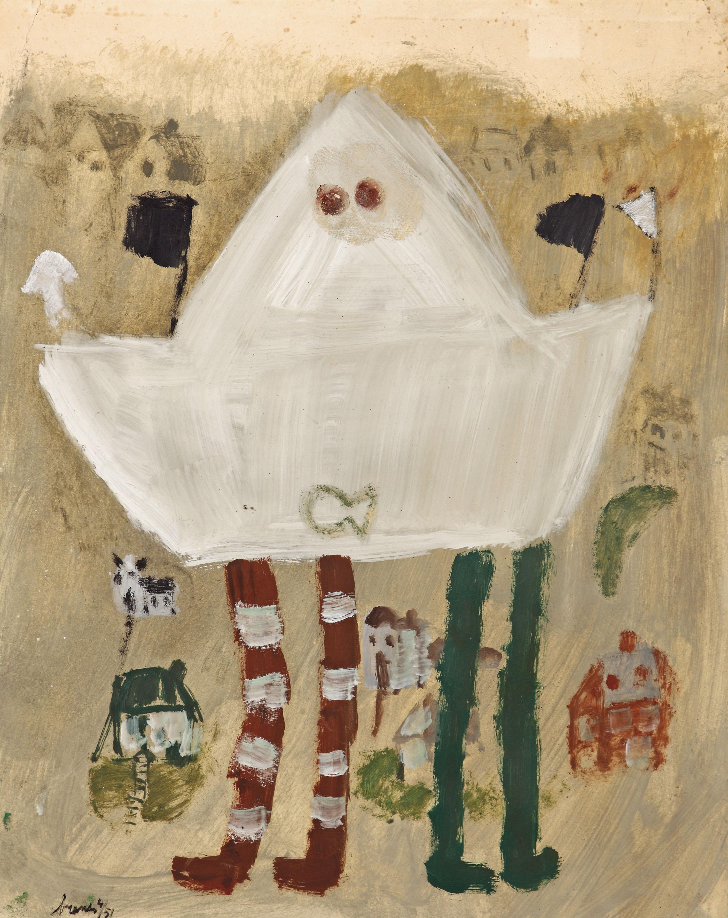 Eugène Brands - Abstracte Compositie III (Abstract Composition III)