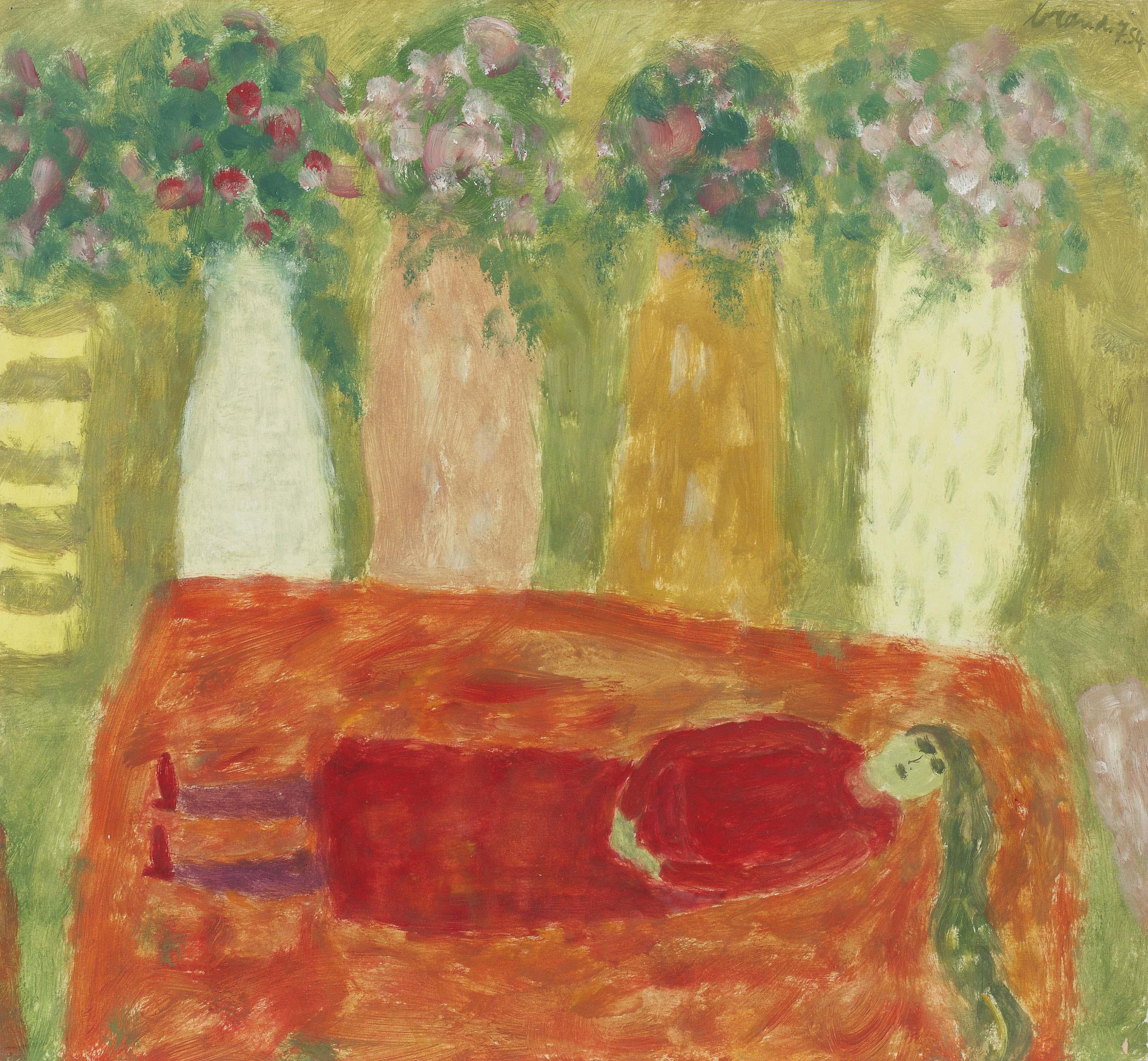 Eugène Brands - Rustende Vrouw II (Resting Woman II)